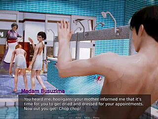 Academy 218 hentai game anime adventure with intense scenes 😎