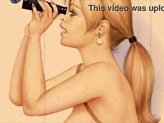 Want to see vintage erotic hentai drawings?