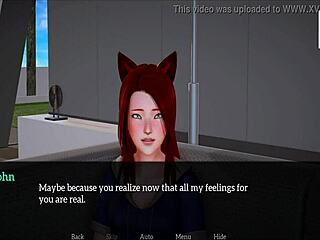 Redhead MILF’s special family time in cartoon porn video