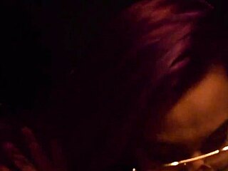 amateur anal sex in the swingers club outdoors