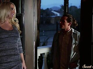 Stepdaughter’s glamour and beauty meets roleplay sex