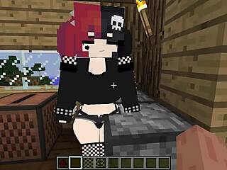 Ellie takes rough deepthroat for messy facial