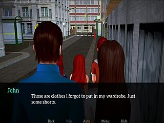 Redhead MILF’s special family time in cartoon porn video