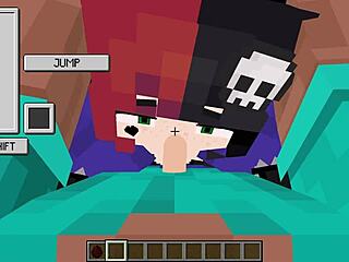 Ellie takes rough deepthroat for messy facial