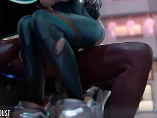 Beautiful anime scenes with cum and squirting in Overwatch