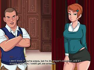 i'm in lustworth academy 3, watching the redhead masturbate to orgasm