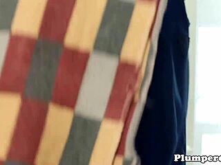 Bold outdoor facesitting plumper femdom sucks monster cock in 69