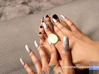 Compilation Of Long Shemale Sexy Feet Fetish Videos