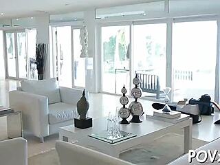 Wicked Beauty Adores Licking Balls and Sucking Cock in POV