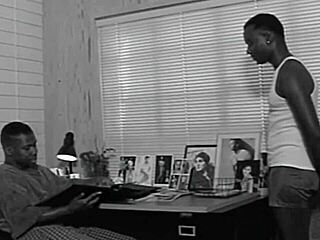 Hot looking gay couple enjoying intimate moments