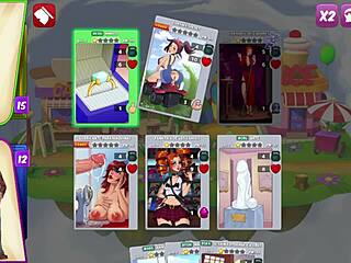 Dive into the town of sins in this hentai game.