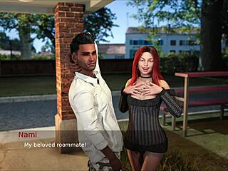 3D visual novel with amateur girl Summers gone 13