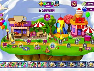 Dive into the town of sins in this hentai game.