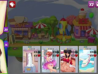 Dive into the town of sins in this hentai game.