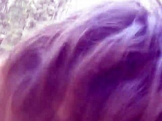 Petite Latina sucks and swallows cum from big cock