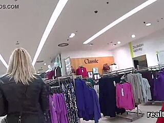 Czech Teen Seduced in Hypermarket