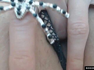 Close up of a sexy witch’s pussy as she masturbates and drips with juice