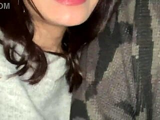 beautiful medical student enjoys a relaxing session with her partner part 1