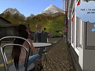 second life ep 1 - hot reunion with a wild creampie twist! 😍