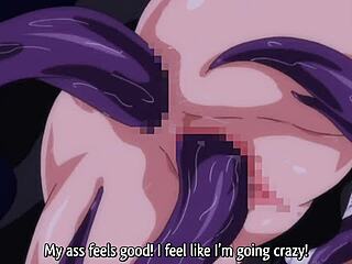 Beautiful animation with gang bang and anal sex action
