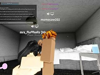 Have you seen this whore bent over for big black cock in roblox porn?