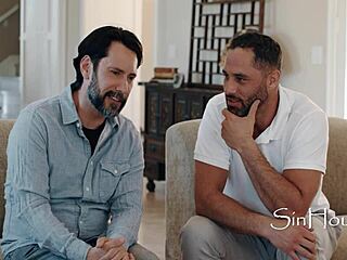 A hot scene with a family swap theme with Madi Collins and Summer Cole