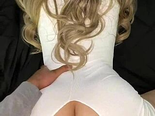 Snowbunny gets ripped and fucked by big black cock