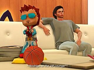 3D animated erotic movie about love affairs after the basketball game
