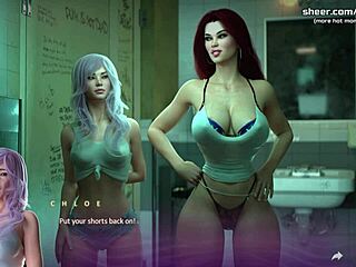 tiny 18+ redhead tackled huge cock in public restroom