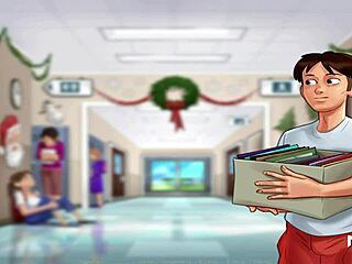 In SummerTimeSaga, I Feel So Excited When She Shows Me Her Big Boobs.