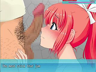 Exhibitionist JK FLASHES And MASTURBATES At BEACH In Hentai GAME