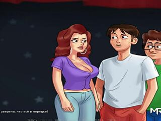 In SummerTimeSaga, I Feel So Excited When She Shows Me Her Big Boobs.