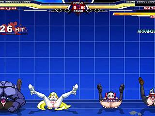 Kuromaru Battles Arcana Heart in Wild Hentai Cumshot Action