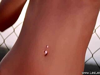 European lesbian lovers share a hot kiss and pleasure themselves