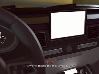 3D video of an amateur's pleasure experience