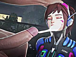 Overwatch Diva's heroic mission in PMV form