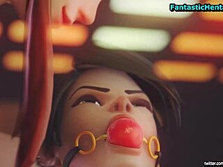 i can't believe bridgitte trapped tracer in that wild machine