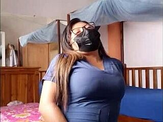 Nurse Prepares for Work, Patients Want to Fuck Her