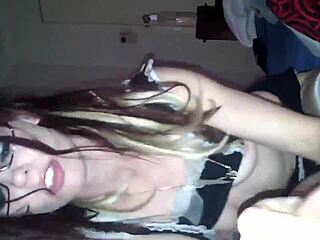 Watch This Russian Amateur Deliver a Sloppy Homemade Blowjob, Eagerly Taking a Massive Cumshot All Over Her Pretty Face!