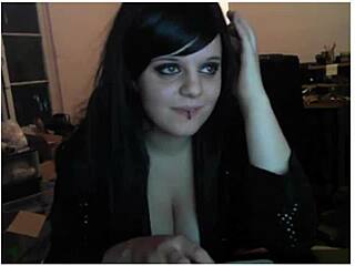 sexy girl with piercing tits and boobs