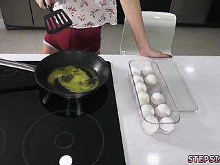 Young girl has sex and gets double teamed by her family members