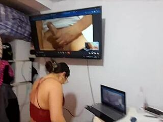 My wife has an affair in front of the camera