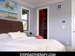 Hey, stepdad ties up young 18+ stepdaughter gabriella lopez for blowjob fun 😏