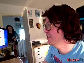 First Time Newbie Sucks Leeds Dork Blowjob