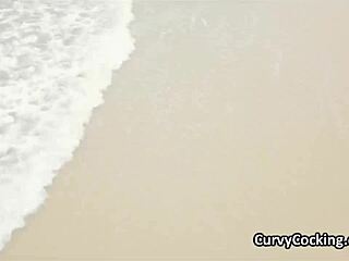 Busty Blonde On Roller Blades Picks Up Guy, Gives Blowjob And Hardcore Fuck