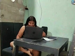 Chubby Colombian With Big Ass Gets Horny With Stepfather In Interracial Pov Sex