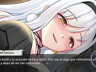 Commented gameplay of a hentai game with a witch theme