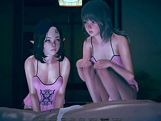 Small boobed girls get fucked in Animeteen's Stray Incubus-ENG S1