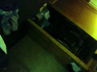 Teen slut gives homemade blowjob to cock