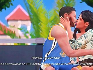 Courtside passion in 3d hentai preview